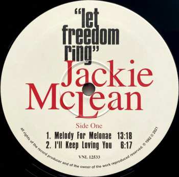 LP Jackie McLean: Let Freedom Ring 423178