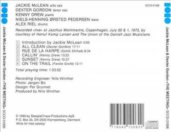 CD Jackie McLean: The Meeting Vol.1 341113