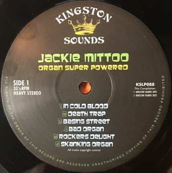 LP Jackie Mittoo: Organ Super Powered 460713
