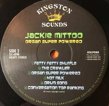 LP Jackie Mittoo: Organ Super Powered 460713