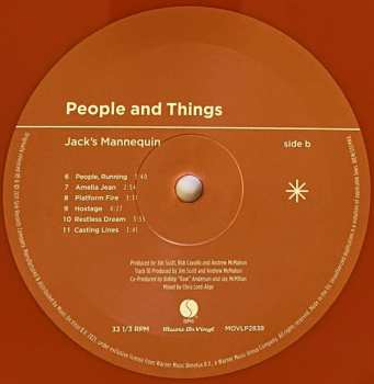 LP Jack's Mannequin: People And Things LTD | NUM | CLR 73589