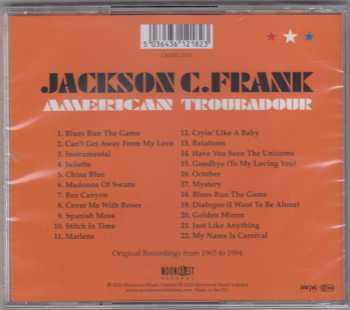 CD Jackson C. Frank: American Troubadour 355185