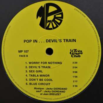 LP Jacky Giordano: Pop In... Devil's Train 60956