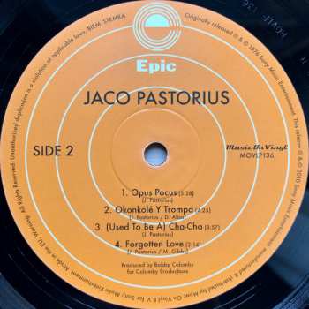 LP Jaco Pastorius: Jaco Pastorius 18456