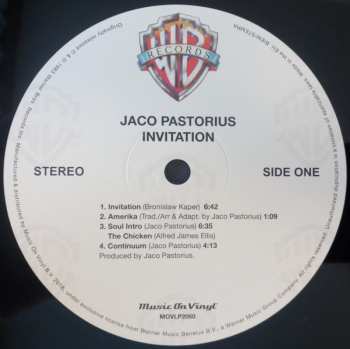 LP Jaco Pastorius: Invitation 18248