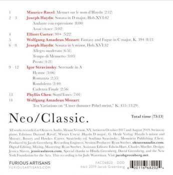 CD Jacob Greenberg:  Neo/Classic 