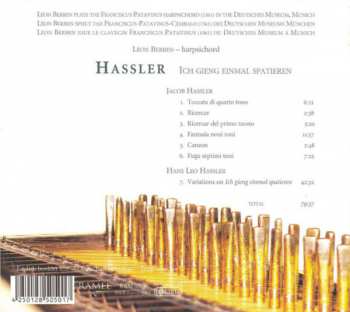 CD Jacob Hassler: Ich Gieng Einmal Spatieren 354881