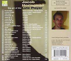 CD Jacob Heringman: The Art Of The Lute Player 381244