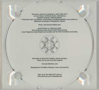 CD Jacob Karlzon Trio: More 296390