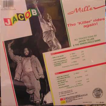 LP Jacob Miller: The 'Killer' Rides Again 84648