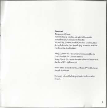 CD Jacob Ter Veldhuis: There Must Be Some Way Out of Here: 3 String Quartets