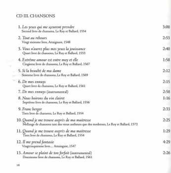 3CD/Box Set Jacques Arcadelt: Motetti - Madrigali - Chansons 321964