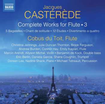 CD Jacques Casterède: Complete Works For Flute • 3 465049