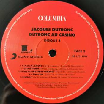2LP Jacques Dutronc: Dutronc Au Casino 69373