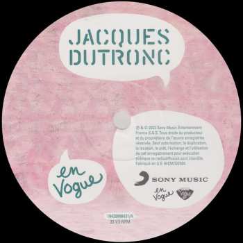 2LP Jacques Dutronc: En Vogue 505414