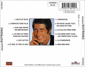 CD Jacques Dutronc: Jacques Dutronc 391593