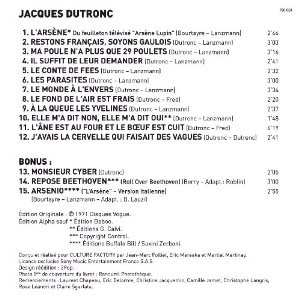 CD Jacques Dutronc: Jacques Dutronc