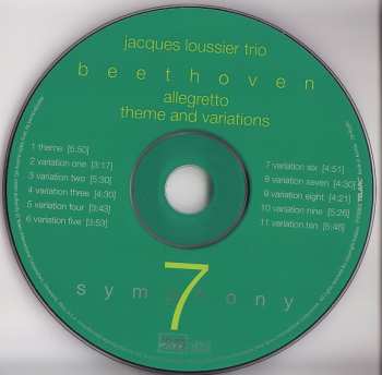CD Jacques Loussier Trio: Beethoven - Allegretto From Symphony No. 7 456157