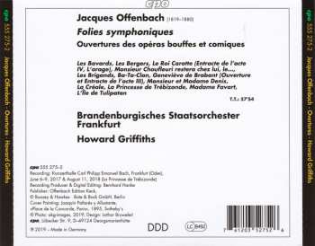 CD Jacques Offenbach: Folies Symphoniques - Ouvertures Des Opéras Bouffes Et Comiques 119833