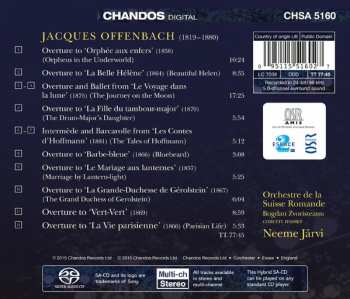 SACD Jacques Offenbach: Neeme Järvi Conducts Offenbach 111218