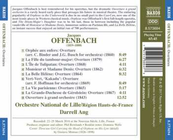 CD Jacques Offenbach: Overtures 328737