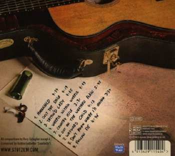 CD Jacques Stotzem: To Rory: Acoustic Tribute To Rory Gallagher 149225