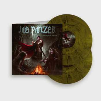 2LP Jag Panzer: Thane To The Throne(yellow/black Marbled) 513856