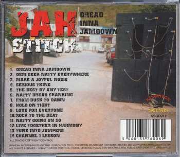 CD Jah Stitch: Dread Inna Jamdown 540847