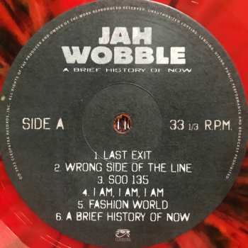 LP Jah Wobble: A Brief History Of Now CLR | LTD 487145