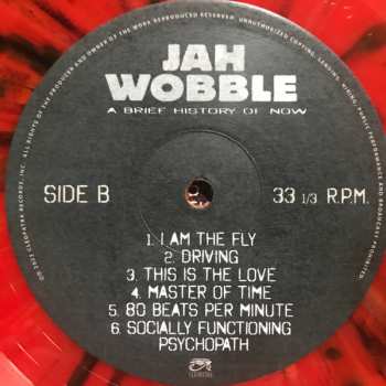 LP Jah Wobble: A Brief History Of Now CLR | LTD 487145