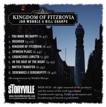 CD Jah Wobble: Kingdom Of Fitzrovia 505282