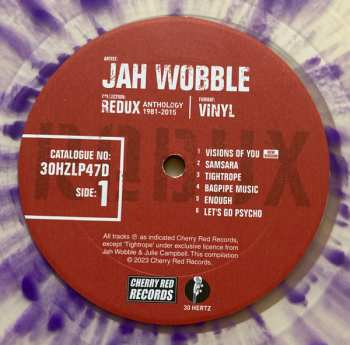 2LP Jah Wobble: Redux (Anthology | 1981 - 2015) LTD | CLR 464796