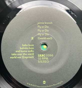 LP Jaimie Branch: Fly Or Die Fly Or Die Fly Or Die ((World War)) 486038