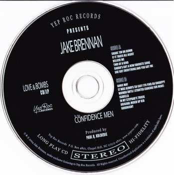 CD Jake Brennan And The Confidence Men: Love & Bombs 148612