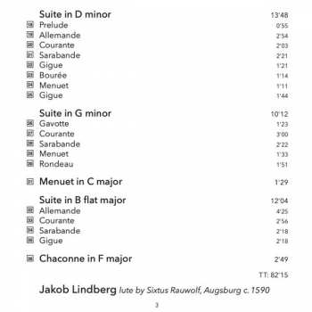 SACD Jakob Lindberg: Note D’Oro  289462