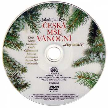 DVD Jakub Jan Ryba: Česká Mše Vánoční „Hej Mistře“ 52559