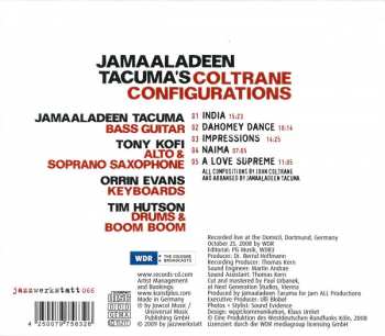 CD Jamaaladeen Tacuma: Jamaaladeen Tacuma's Coltrane Configurations 293562
