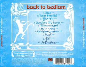 CD James Blunt: Back To Bedlam 3368