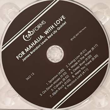 2CD James Brandon Lewis: For Mahalia, With Love 485339