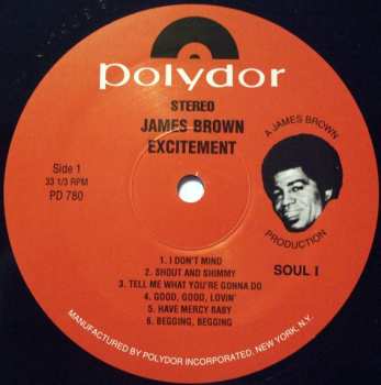 LP James Brown: Excitement 457961