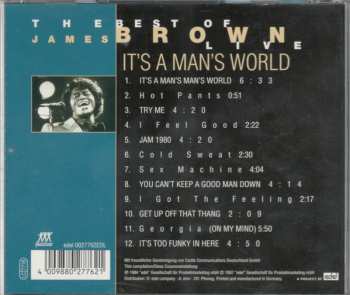 CD James Brown: It's A Man's World - The Best Of James Brown - Live 295850