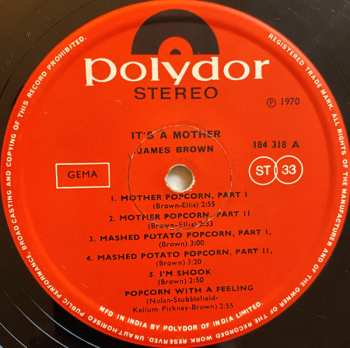 LP James Brown: It's A Mother