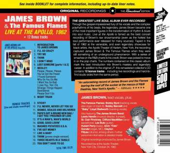 CD James Brown: Live At The Apollo, 1962 LTD | DIGI 191662
