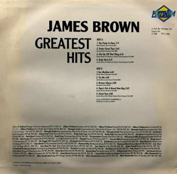 LP James Brown: Greatest Hits - "Live In New York"