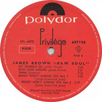 LP James Brown: Raw Soul 437816