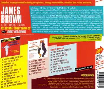 CD James Brown: Tell Me What You're Gonna Do ·Plus· Shout And Shimmy 233285