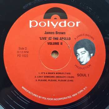 2LP James Brown & The Famous Flames: Live At The Apollo Volume II 441135