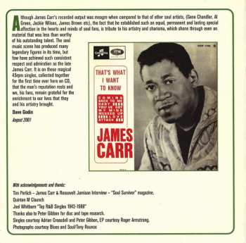 CD James Carr: The Complete Goldwax Singles 244927