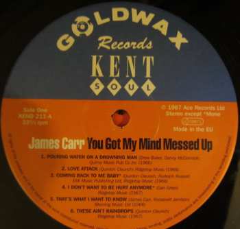LP James Carr: You Got My Mind Messed Up 227908