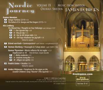 CD James D. Hicks: Nordic Journey: Volume IX - Music From Sweden 507055
